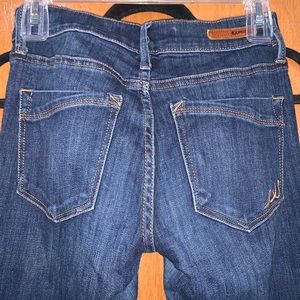 Express blue denim skinny jean